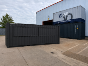 VDU 146 Bar Container Zwart