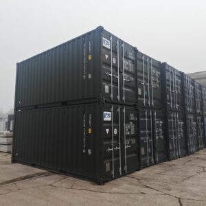 Nieuwe 20ft container ( One way ) RAL 6007