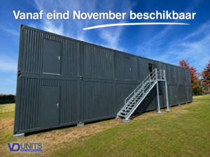 Kantoorgebouw te huur – 16 modulaire kantoorunits